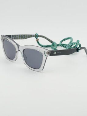 M Missoni MMI 0089/S 0KB7 IR Sunglasses Grey Square Frame, Grey Lenses